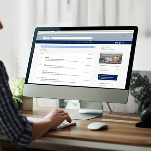 我在互联网上搜索飞往巴塞罗那的最佳航班价格。