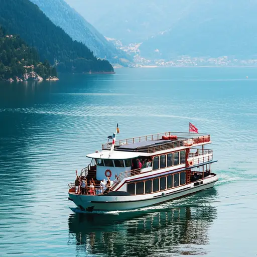 会议结束后的派对将在一艘在湖上巡游的船上举行。