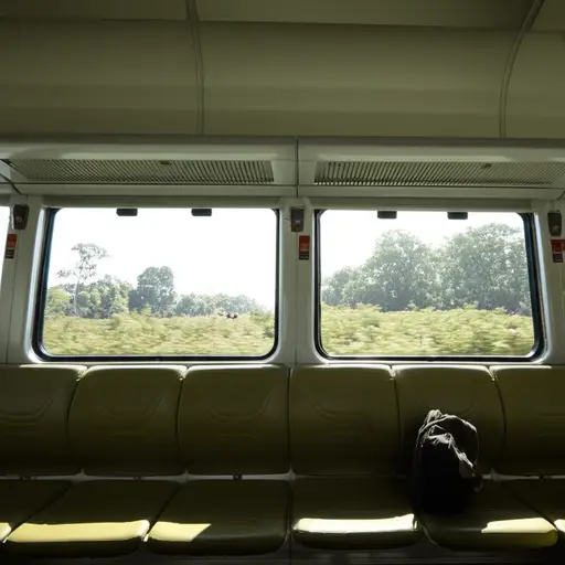 我是火车上唯一的人。