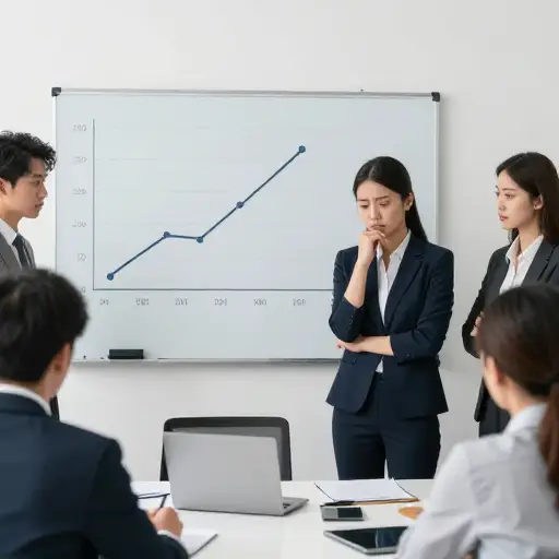 如此微小的销售额增长意味着我们营销策略的失败。