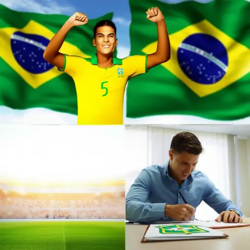 巴西队的胜利帮助他签下了一份在荷兰踢球的合同。