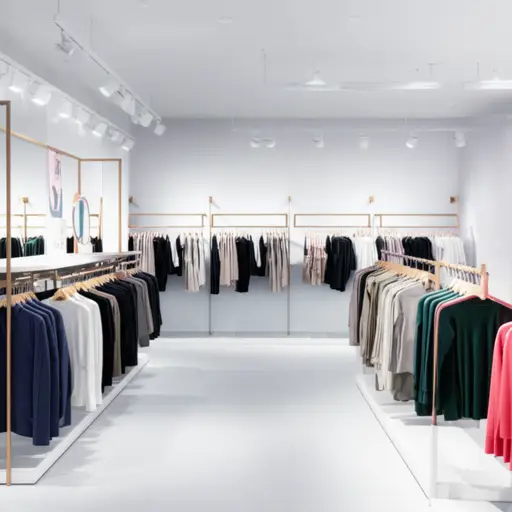 我很少去买衣服。