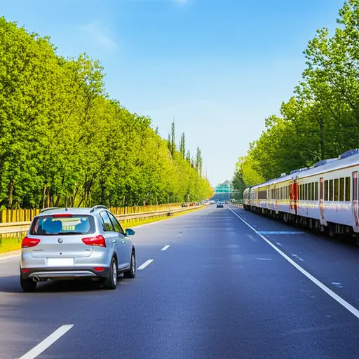 诚然，开车更快，但乘坐火车更环保。