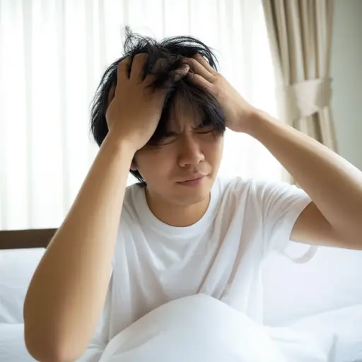 我还有点没睡醒。