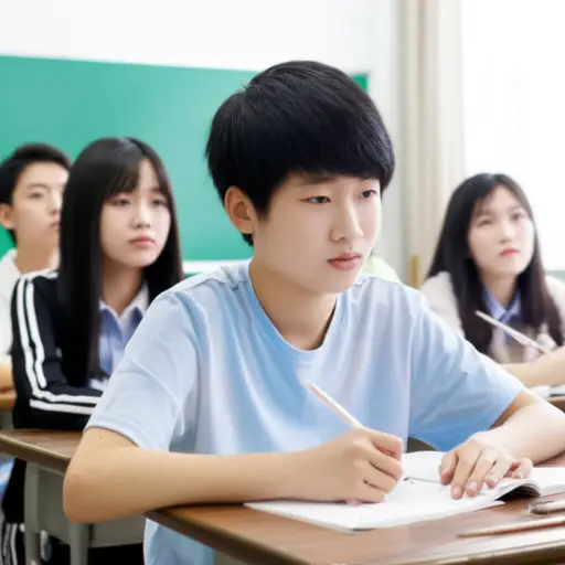 他是班上其他同学的好榜样。