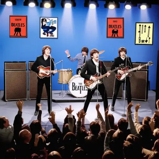 披头士乐队在1960年代有一连串的冠军热门歌曲。