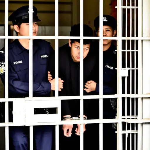 警方以为他在撒谎，所以把他关进了监狱。