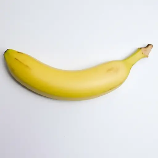 香蕉是黄色的。