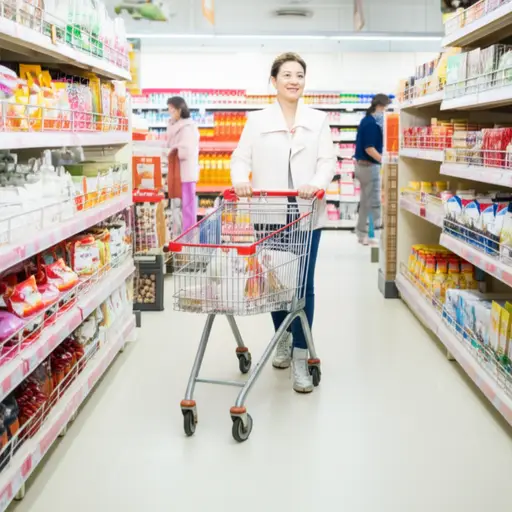 我妈妈喜欢去百货商店购物。