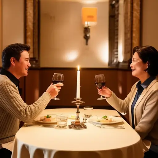 我们总是通过外出晚餐来庆祝我们的结婚纪念日。