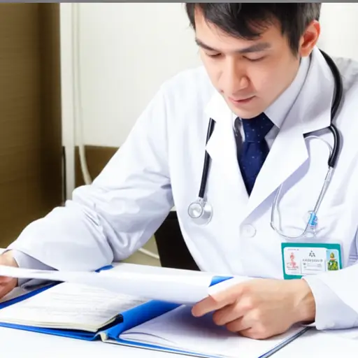 医生接受训练以识别不同疾病的症状。