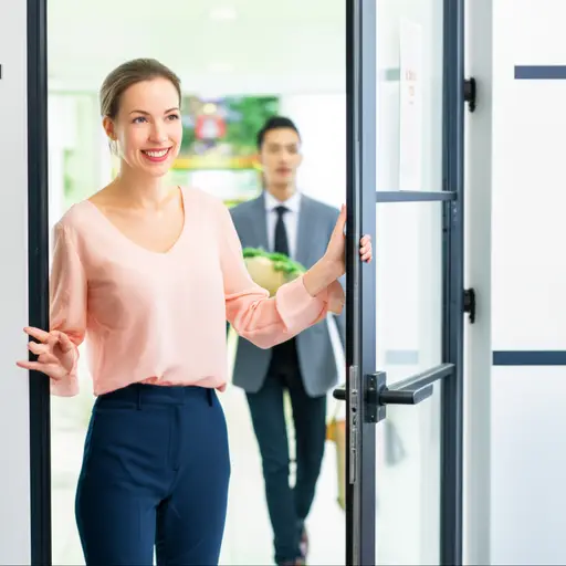 你能帮我扶着门让它开着吗？