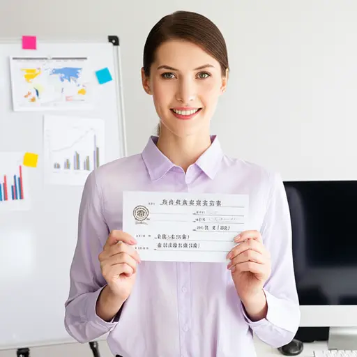 她因出色的销售业绩获得了一笔可观的奖金。