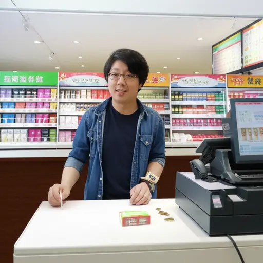 他买了一包香烟。