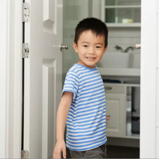 我弟弟经常忘记洗手。