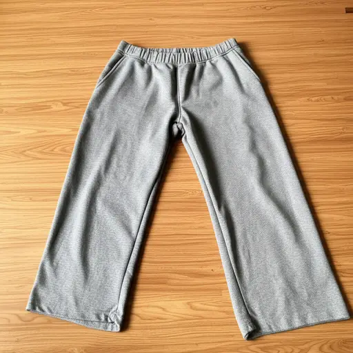 这些旧运动裤都拉伸变形了。