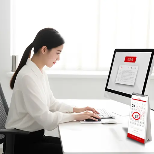 她应该在24号之前完成工作。