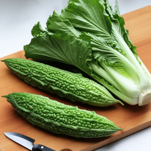 有些蔬菜有一种天然的苦味。