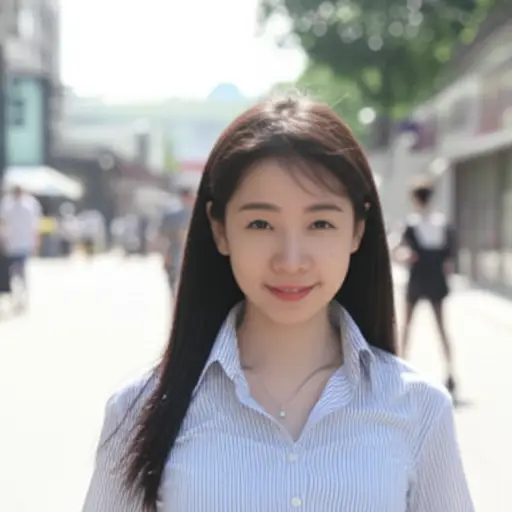 我遇到了一个漂亮的女孩，她叫玛丽。