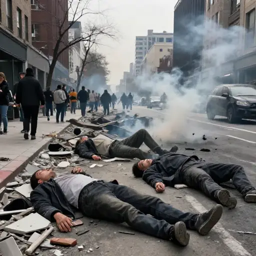 这次袭击导致数名平民死亡。