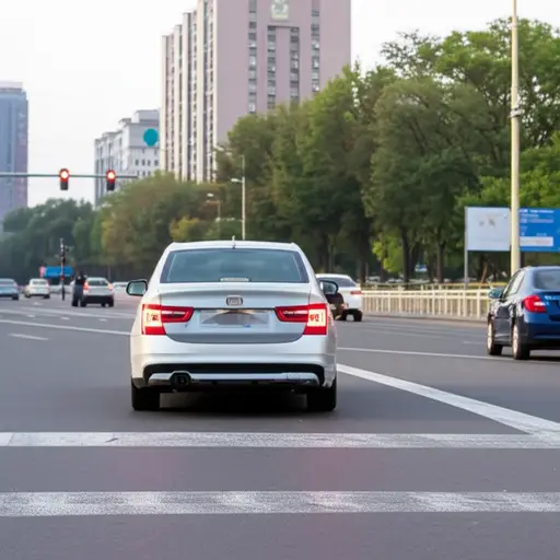 看到红灯时你必须停车。