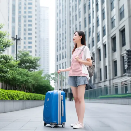 经历挫折后，她搬到了一座新城市，打算重新开始。