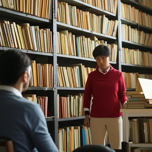 这家图书馆员工素质很差，而且大部分藏书都已过时。