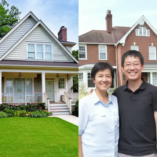 他们除了住在美国，还住在英国。