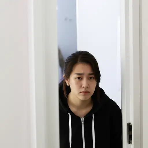 她哭着离开了房间。