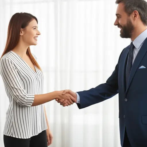 我之前见过他的妻子。