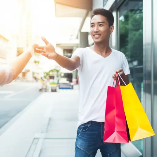 我能帮你拿那些袋子吗？