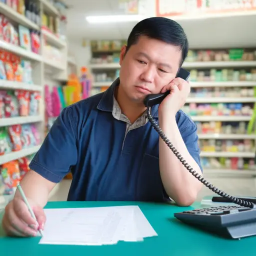 他不得不借钱来挽救他的生意。