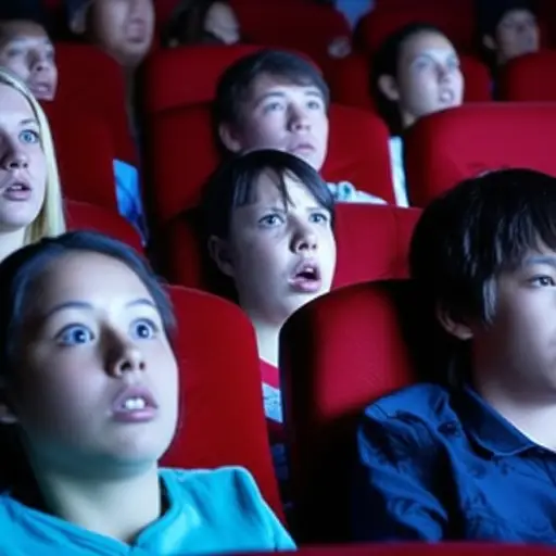 电影中的暴力内容对年轻观众来说被认为是令人震惊的。