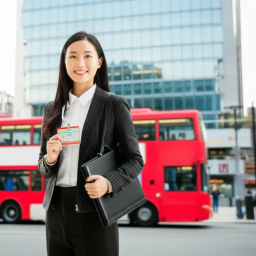 她被调到了伦敦办事处。