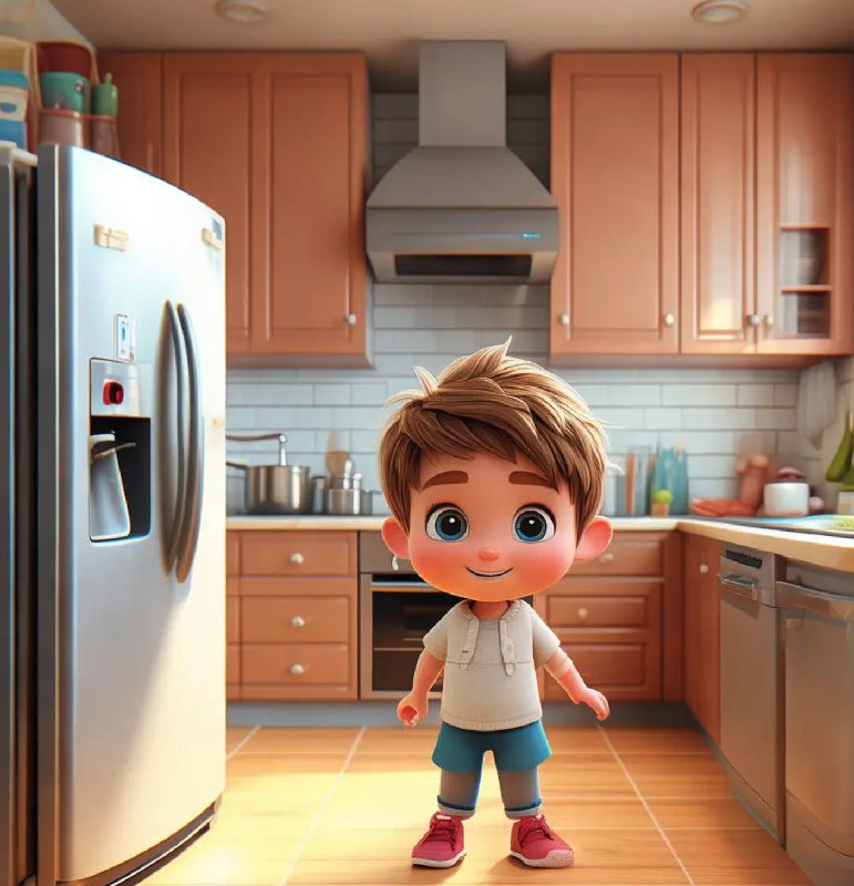 这是我家的厨房。