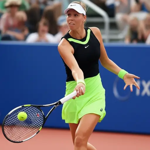 你认为她会赢得这场网球比赛吗？