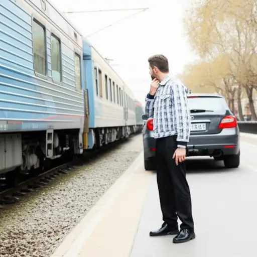 我们是坐火车还是开车去，由你决定。