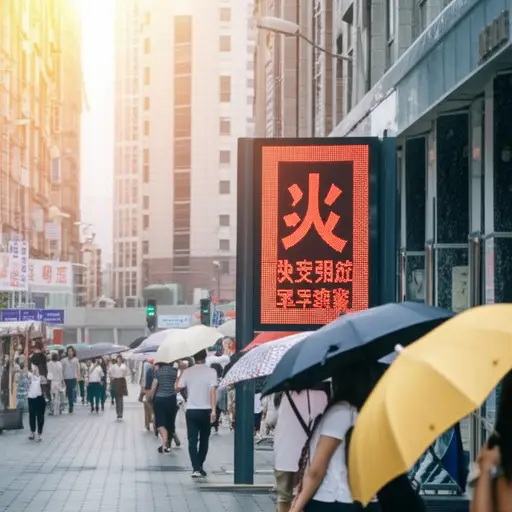 如果热浪持续，市政府可能会发布健康预警。