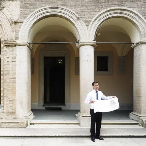 它建于1570年，由意大利建筑师莫兰多设计。