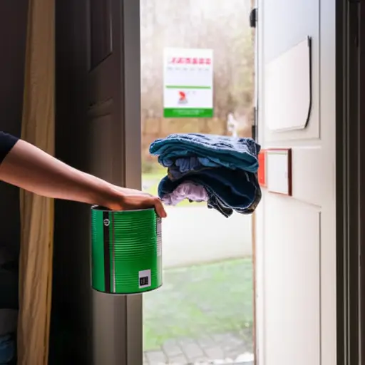 请下周一带着旧衣服和一点绿色油漆来。