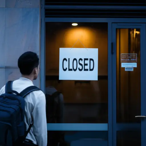 我到的时候餐厅关门了。