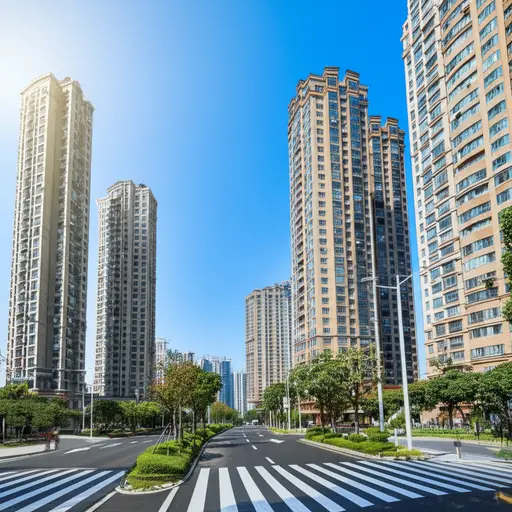 我们住在城市的南边。