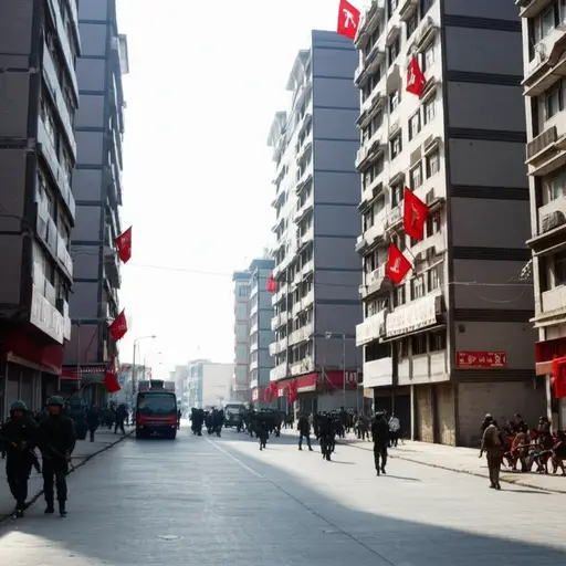 整个区域被叛军控制。