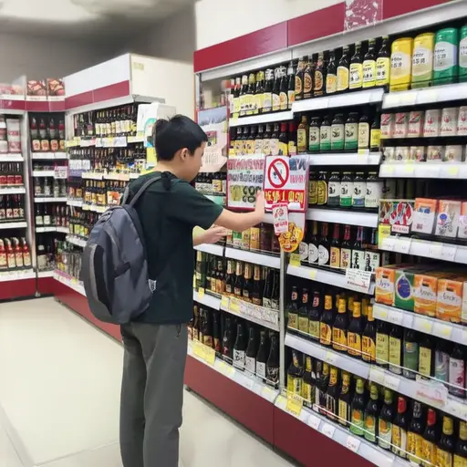 一些国家有严格的法律禁止向未成年人出售含酒精的产品。