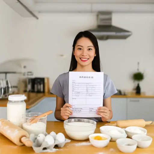 我报名参加了一场烘焙比赛。