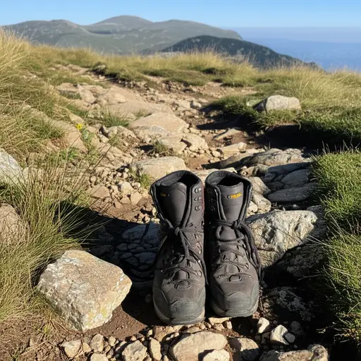 徒步旅行需要合适的靴子。