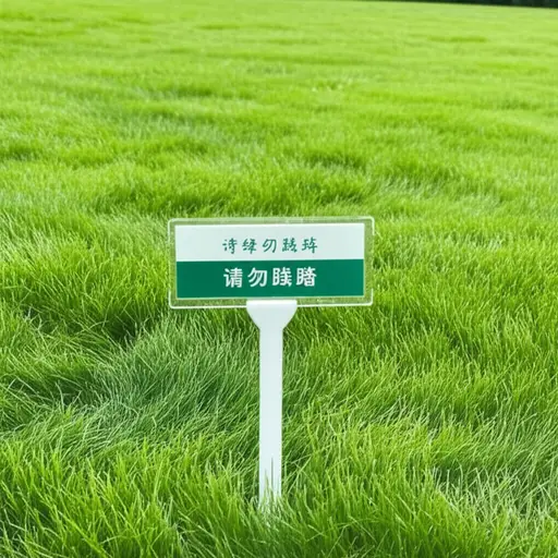 请勿践踏草坪。