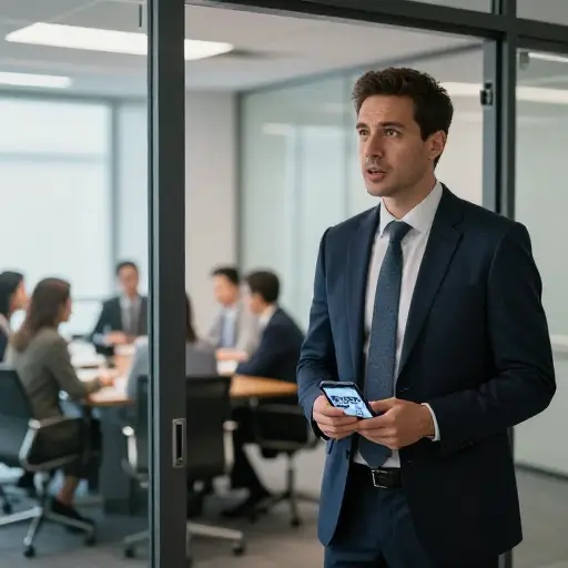 他为缺席会议提供了一个表面上完美的借口。