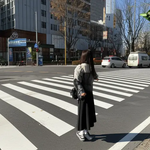 过马路前要左右看看。