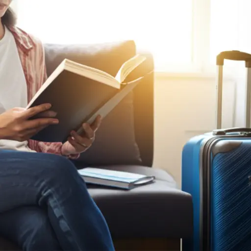 在旅行前，我通常会读一本旅行指南。